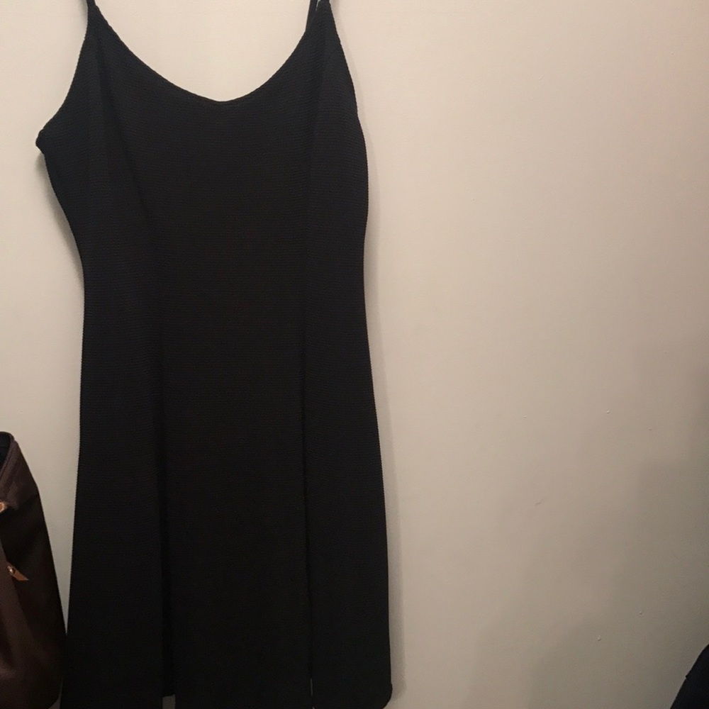 All black dress